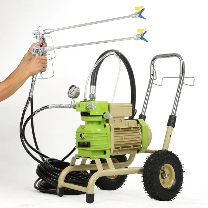 

BIG FLOW Doppelpistolen Hochdruck-Airless-Wandfarbspritzmaschine 3000/4000 W Für Latexfarbe, Emulsionslack, Beschichtungsfarbe