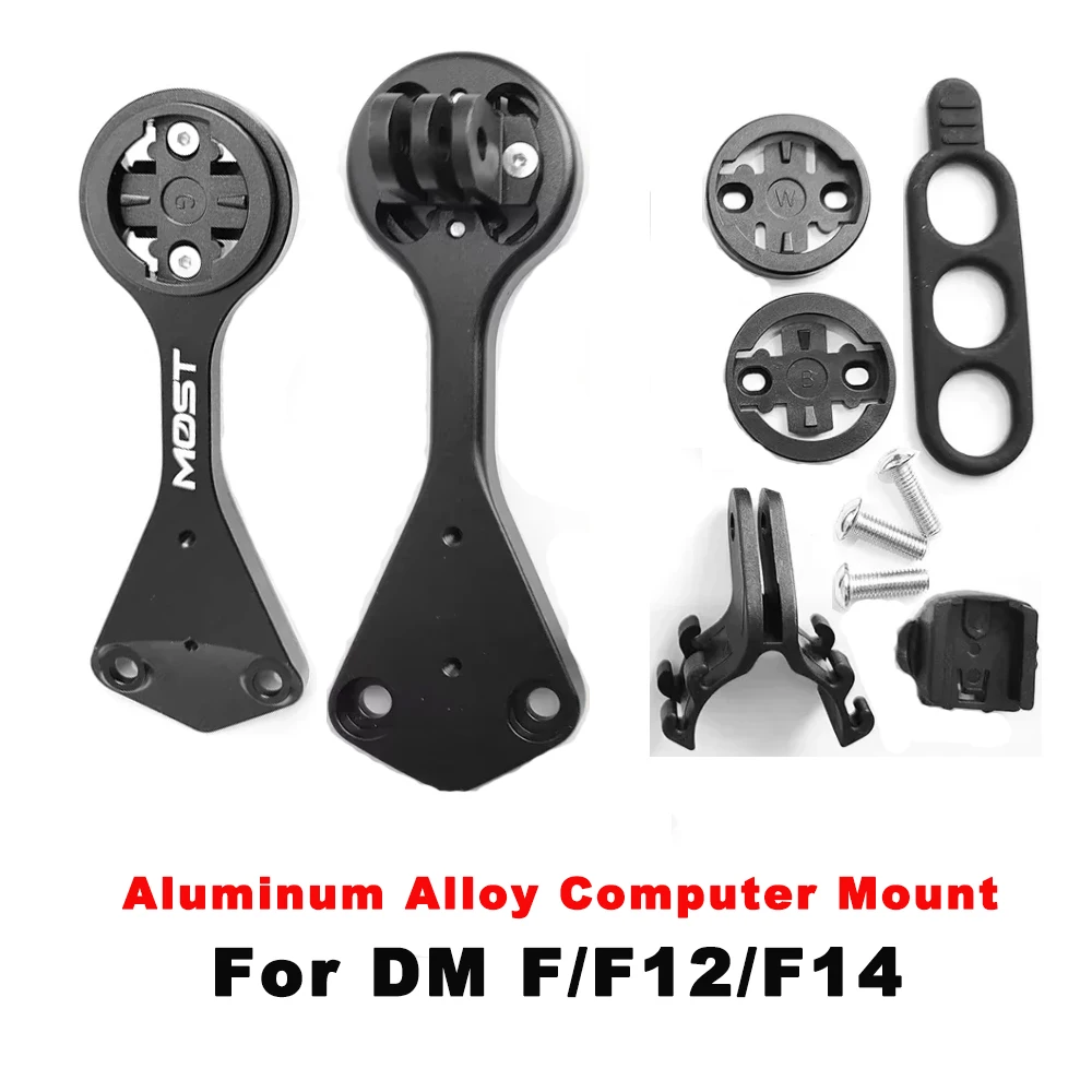 

Алюминиевое крепление для компьютера для DM F12/F14, руль дорожного велосипеда, крепление для компьютера, подходящая подставка Garmin/Briton/Wahoo