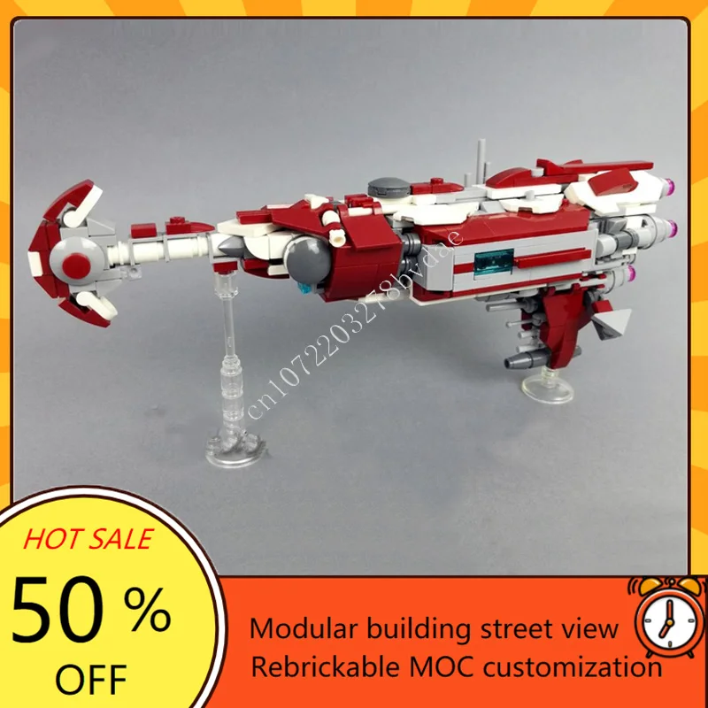 

520 шт. Micro Zenith Escort Cruiser Space War Military MOC SpaceShip Battle Model на заказ головоломка DIY образовательная сборка игрушка в подарок