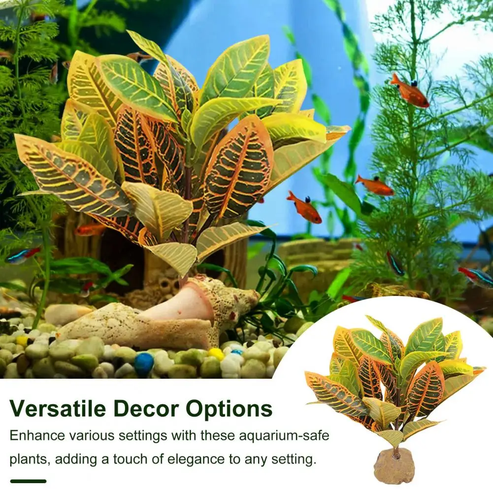 Nature-inspired Artificial Water Plants Aquarium Decoration Simulated Water Plants Imitation Water Glass for Diy for Aquarium