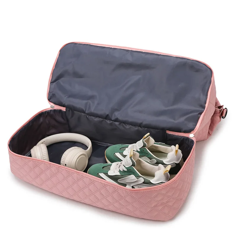 

Большая дорожная сумка Capaci с независимым oe Carent Fitn, трансграничная сумка для хранения Materni с ромбовидным узором ex