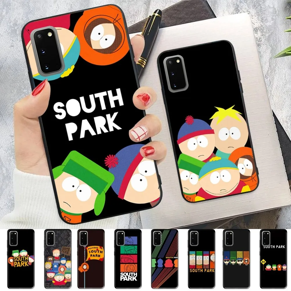 Funny S-South P-Park Cute Phone Case For Samsung S 9 10 20 21 22 23 30 23 24 Plus Lite Ultra FE S10lite Fundas