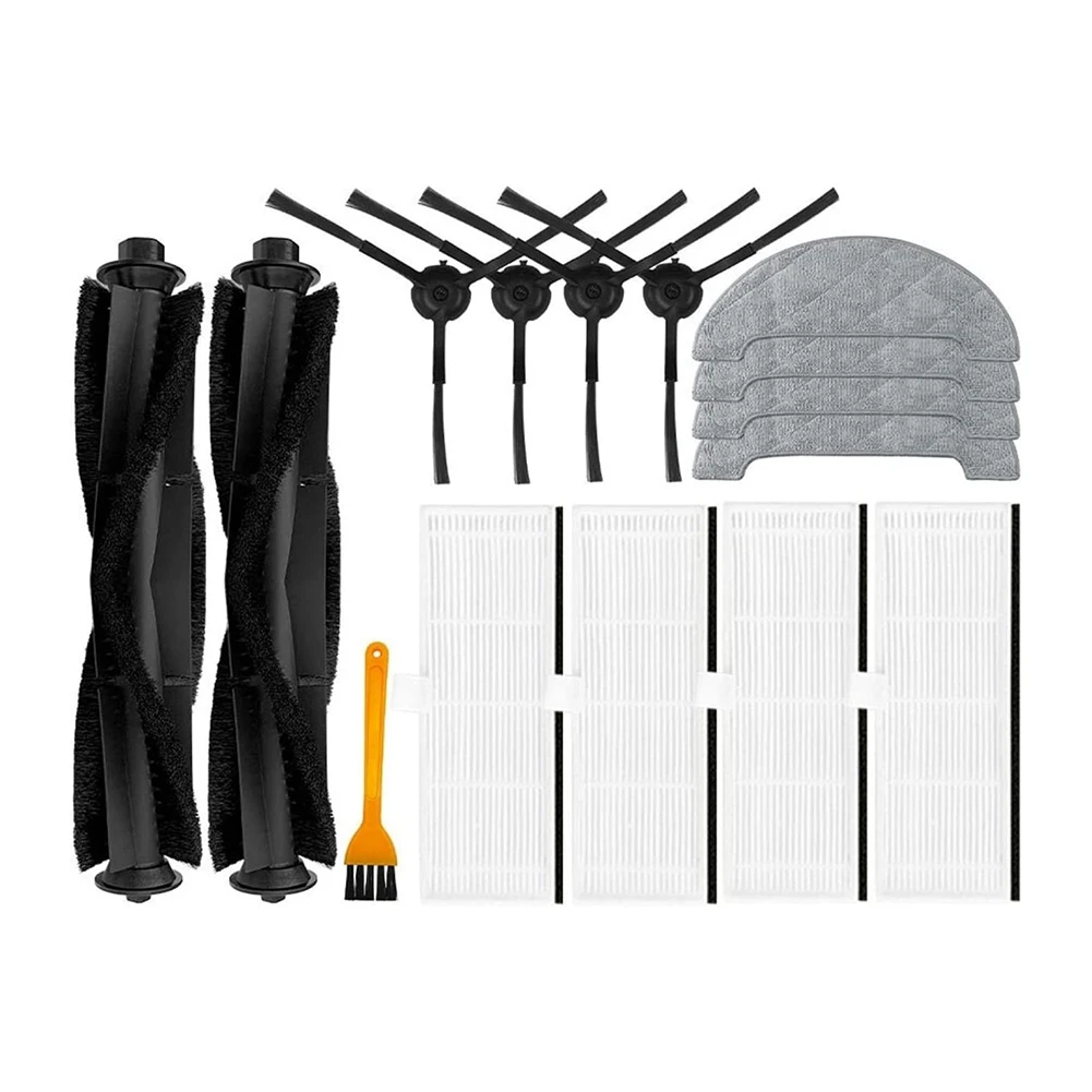 ロボット掃除機用スペアパーツ,HEPAフィルター,メインおよびサイドブラシ,Nabot n2 lite用スペアパーツ