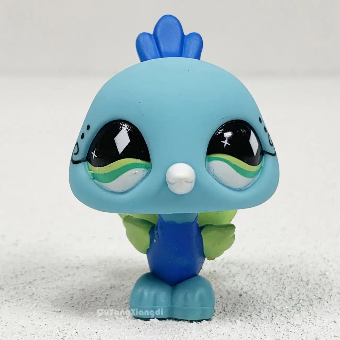 CW084 Pet Shop Animal Cute Little blue bird action Figure cute Toy