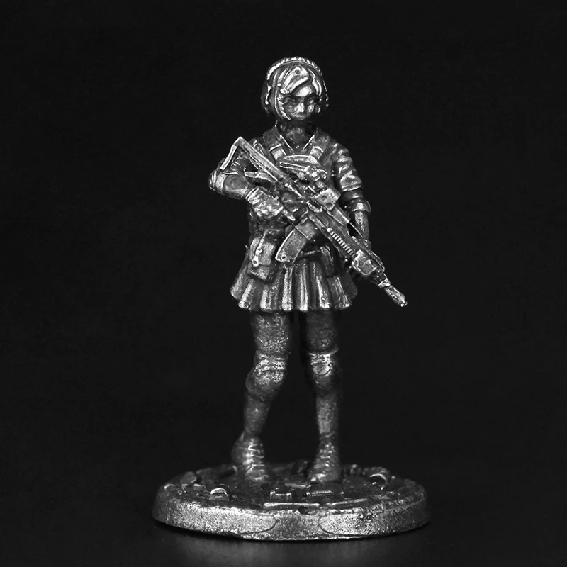 Cupronickel Modern Warfare Model żołnierza Figurki akcji Ozdoby Akcesoria do gier planszowych Miniaturowe zabawki Gotowy produkt