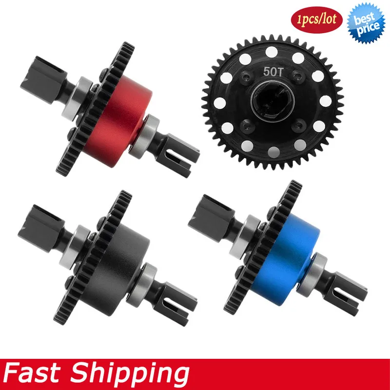 RC Car Middle Differential Assembly Gear 50T for Arrma 1/8 Karton Typhon Outcast 1/7 Mojave F1 Upgrade Parts