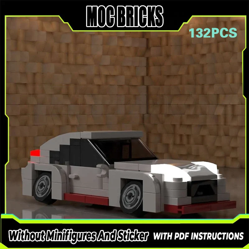 

Speed Racing Car Model MOC Building Bricks 4WLC 350Z Widebody Car Modular Technology Gifts Holiday Assemble Children Toys Suit