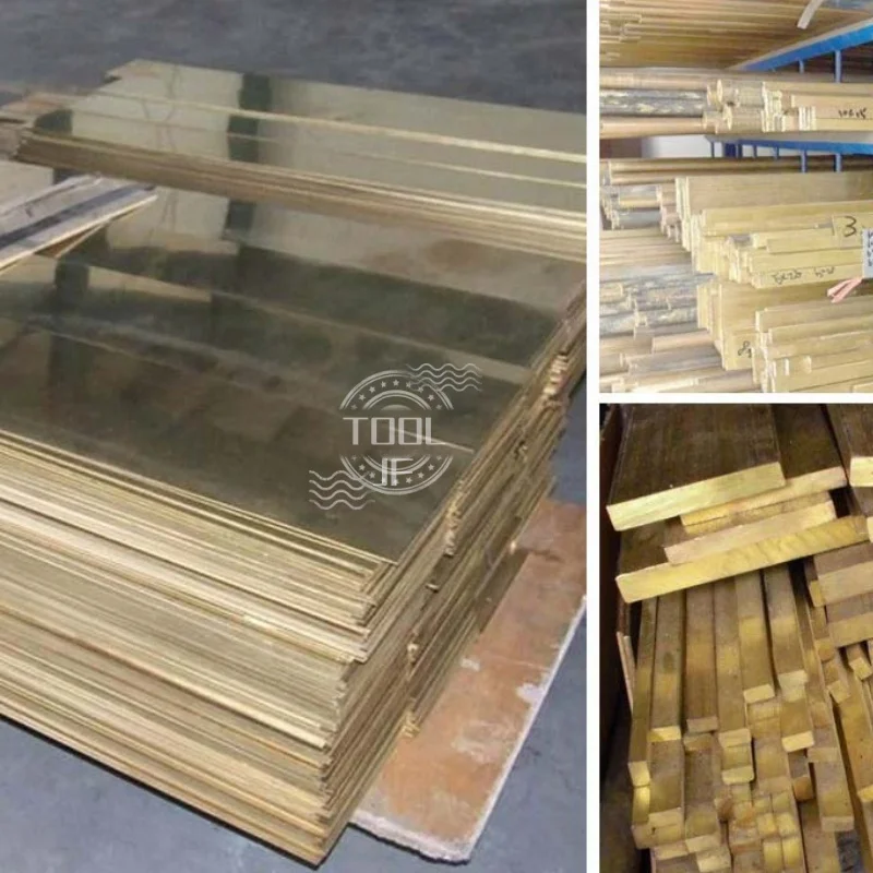 H62 Brass Plate  Laser Engraving Custom Metal Parts DIY Mould Frame Model Construction Thickness 0.5/0.8/1/1.2/1.5/2mm