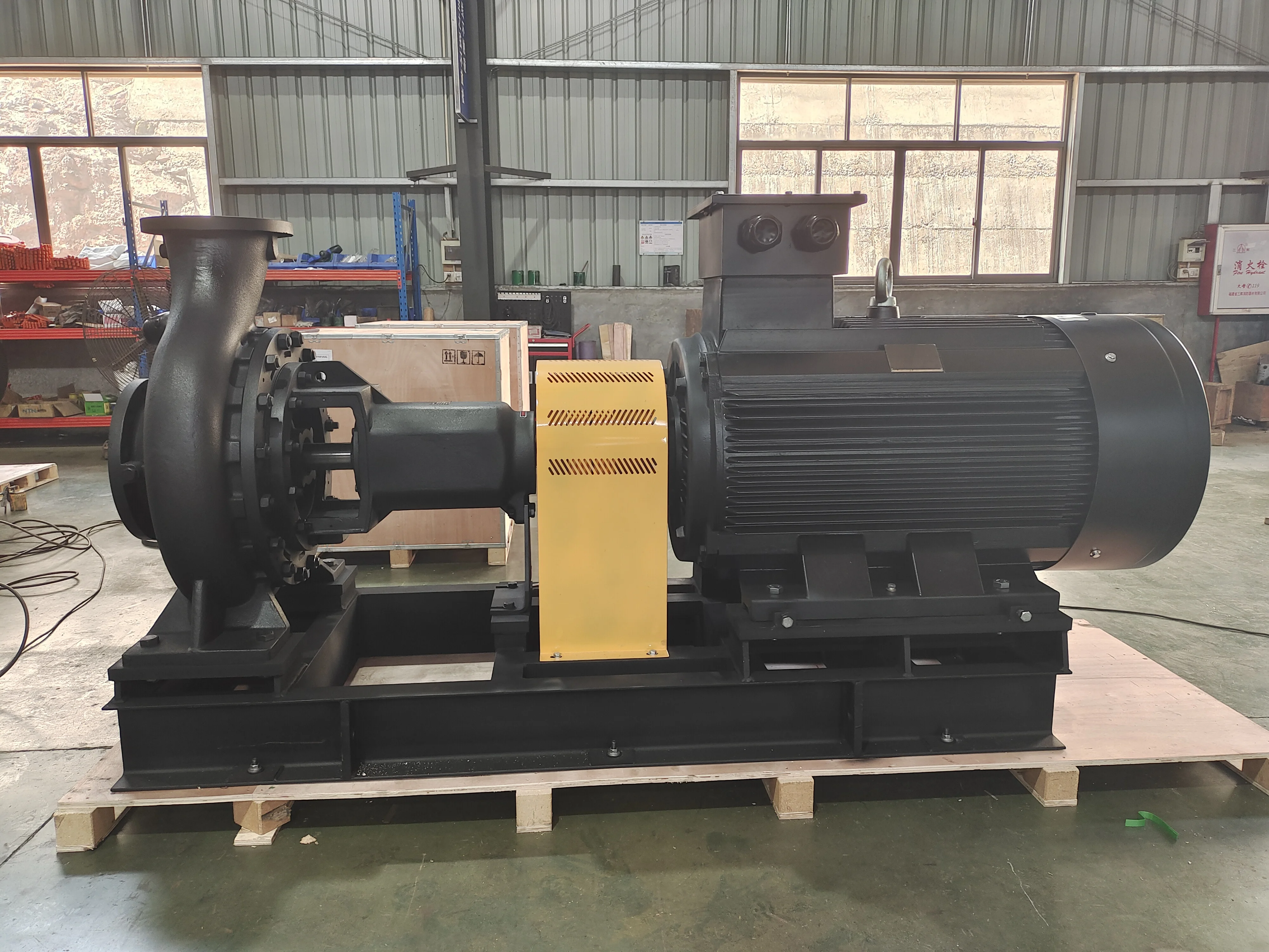 Factory Direct Sale Single Stage Centrifugal End Suction Pump Industrial Water Pump System High Pressure Irrigation Pump Set