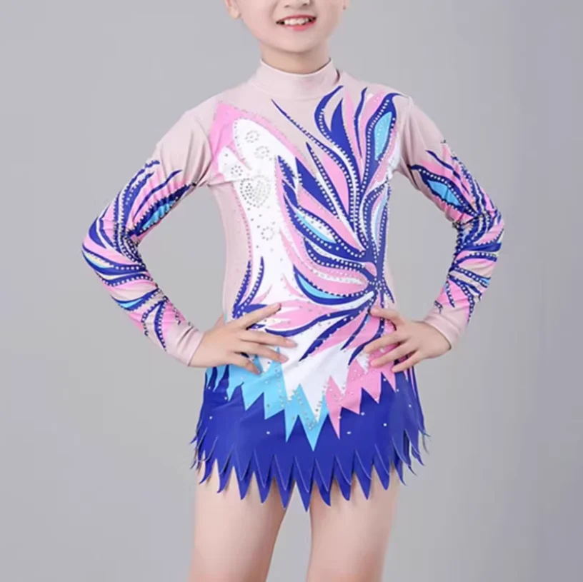 

Children's performance clothing, cheerleading dance competition clothing, sports meeting aerobics performance clothing。