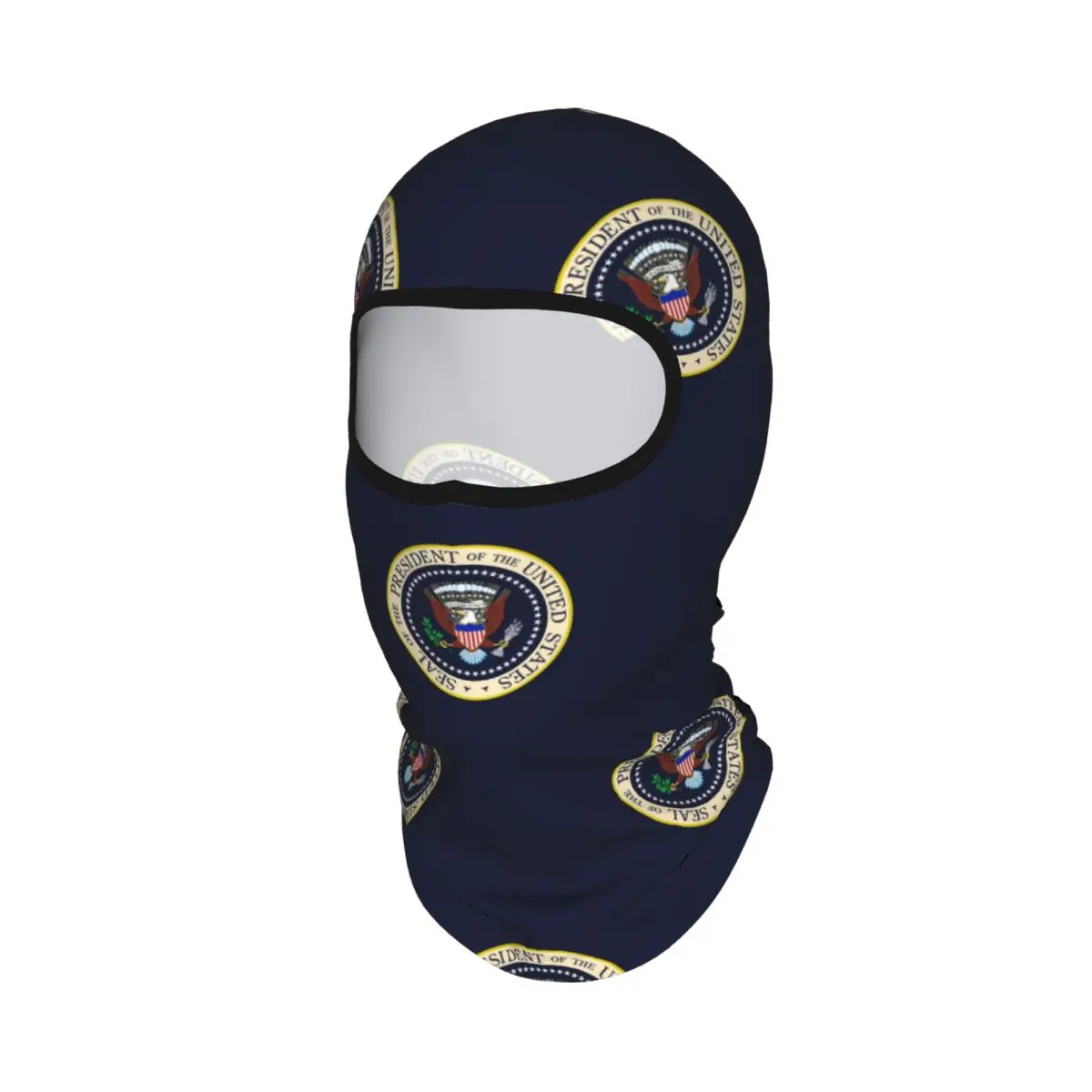 Seal Of The President Of The United States Breathable Thin Balaclava Full Face Mask Sun Protection Neck Gaiter For Motorcycle