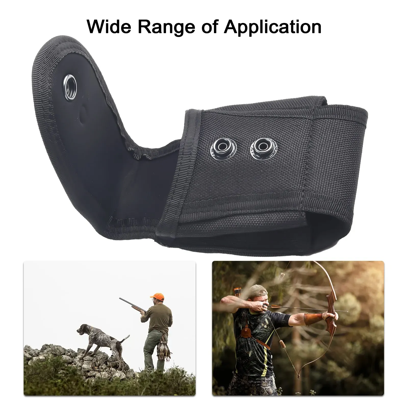 1pc Nylon Handcuff Case Multifunctional Outdoor Hunting Pocket Pouch Quick Release Belt Pouch 14x9x3.5cm