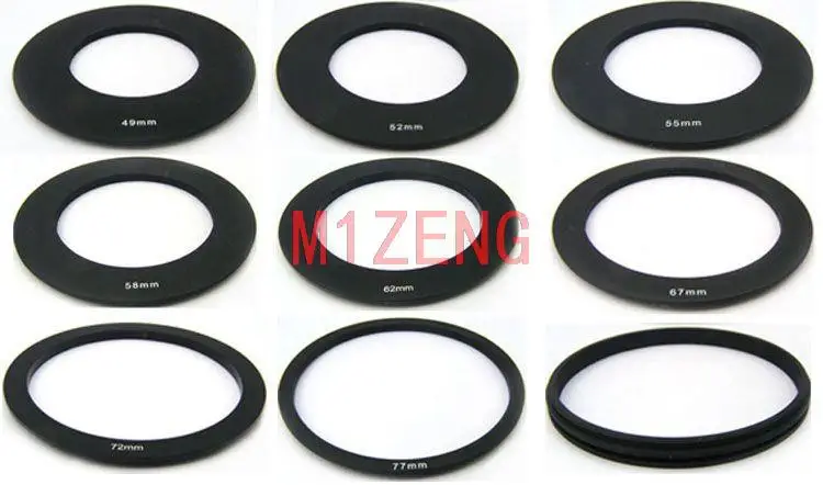 49 52 55 58 62 67 72 77 82 mm Adapter ring + Filter Holder for Cokin P series for canon nikon sony pentax fujifilm camera lens