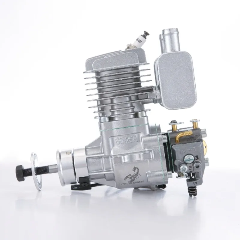 Aircraft Model Engine RCGF Stinger 26cc Rear Metal Aircraft Model Two-stroke Remote Control Fixed-wing Engine Model Toys - Image 3