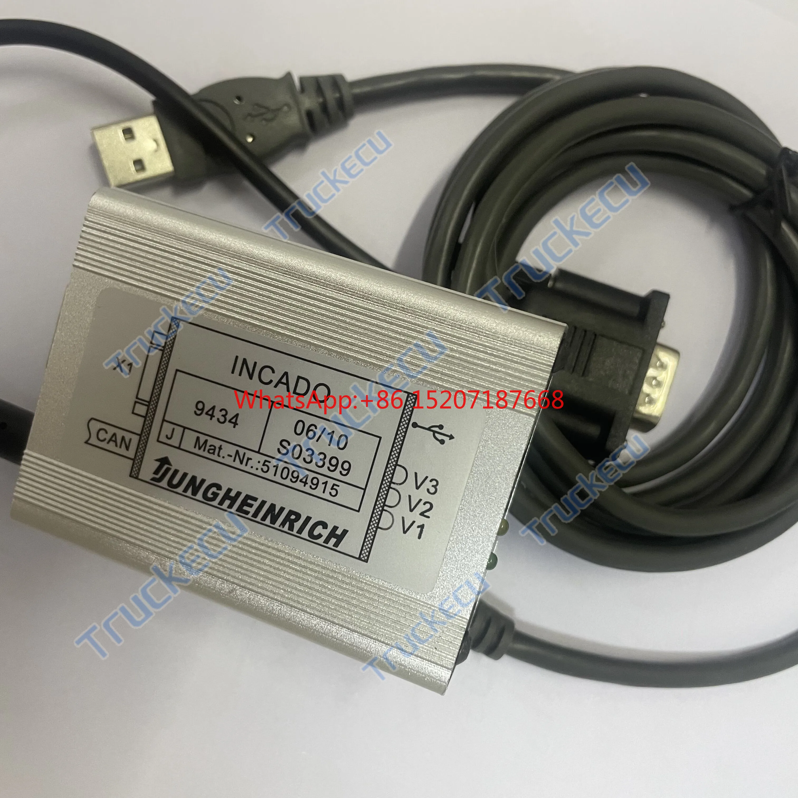 Forklift truck diagnostic judit Incado Box Diagnostic Kit Incado diagnostic cable read/change parameters Jungheinrich JUDIT 4