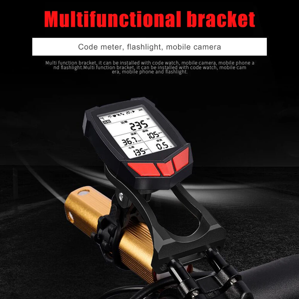 Bicycle Quick Release Fixed Clamp Travelling Riding Supplies Accessory MTB Mountain Bike Stem Holder for Garmin Bryton image 4