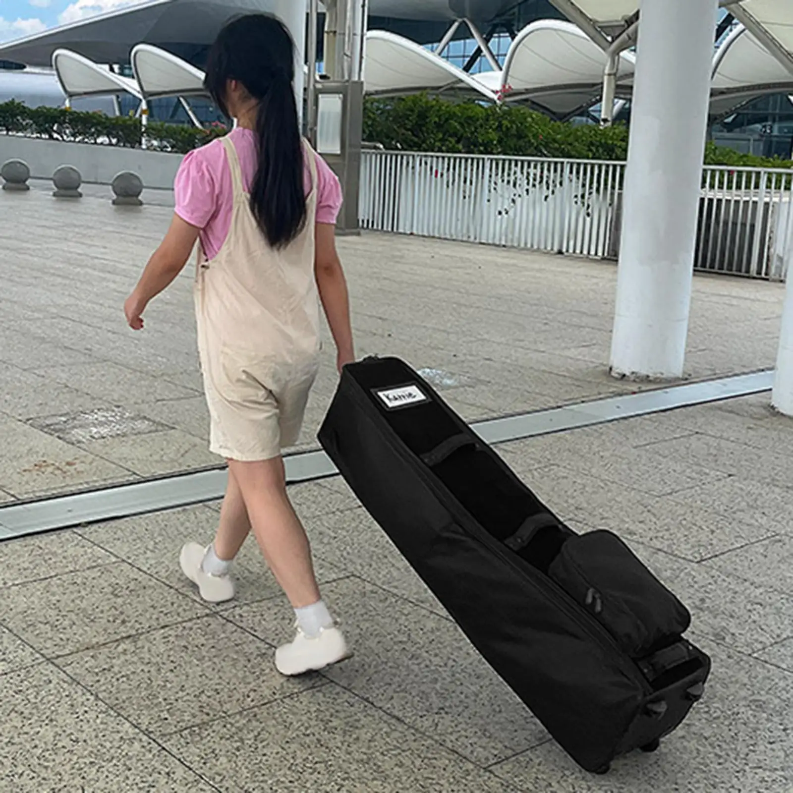 Golf Travel Bag for Airlines for Airport Wear Resistant Golf Luggage Bag