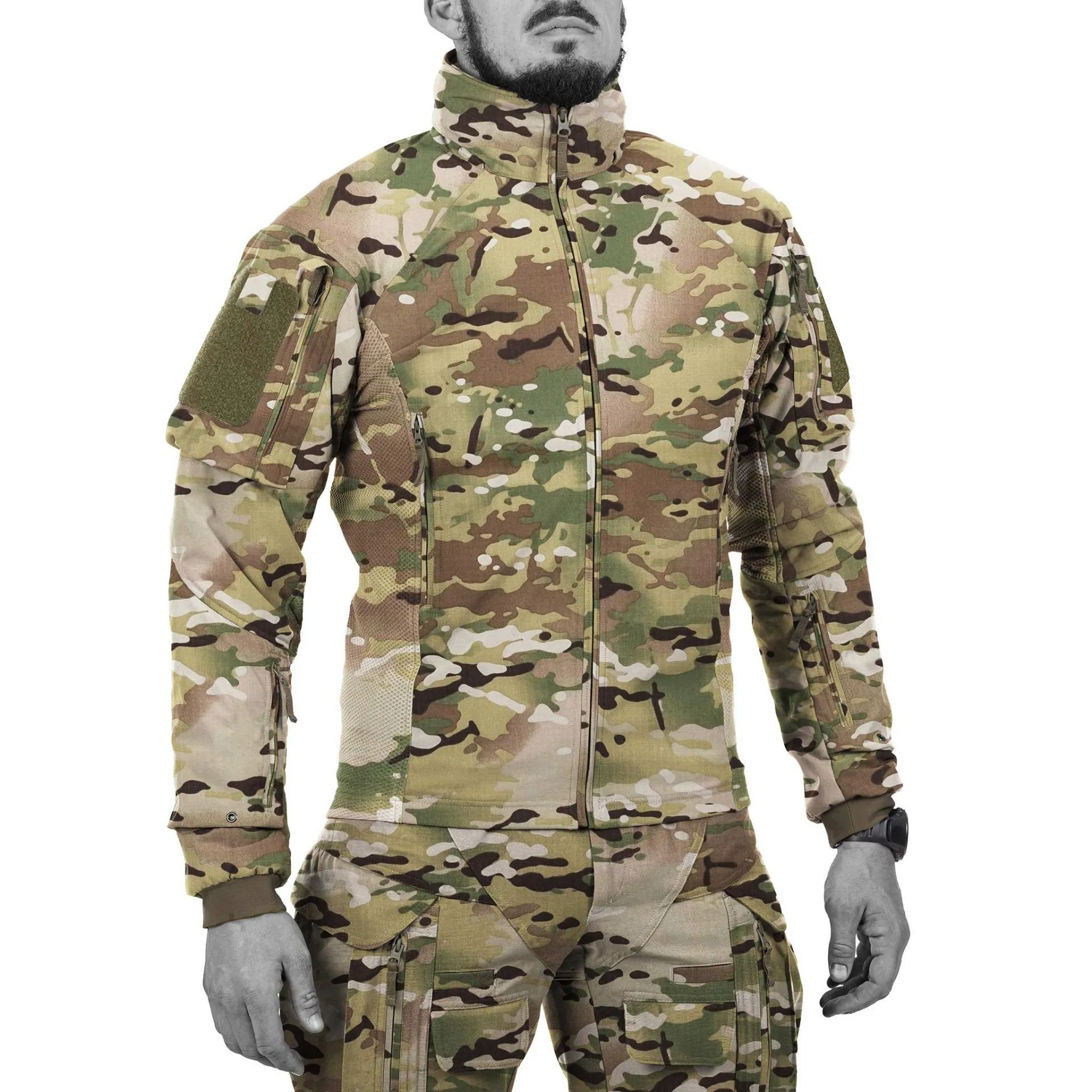 Reproduktion der UF P O Hunter Jacke FZ GEN.2 TACTICAL Delta Taktische Tarnungsjacke – Detail 12