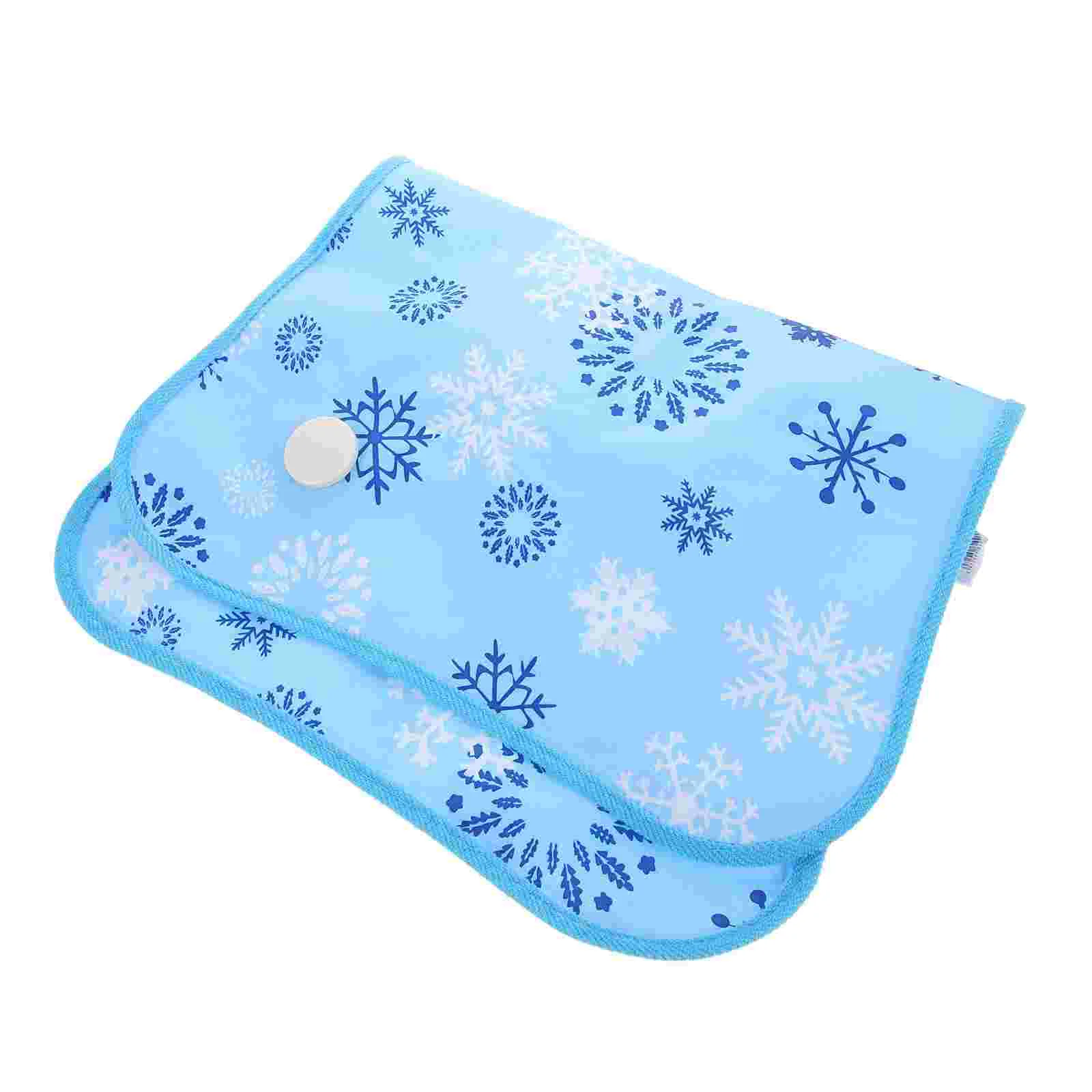 

Ice Pillow Water Fillable Pool Party Prop Travel Cooling Pad Waterproof Polyester Surface Sleep Summer Pillows