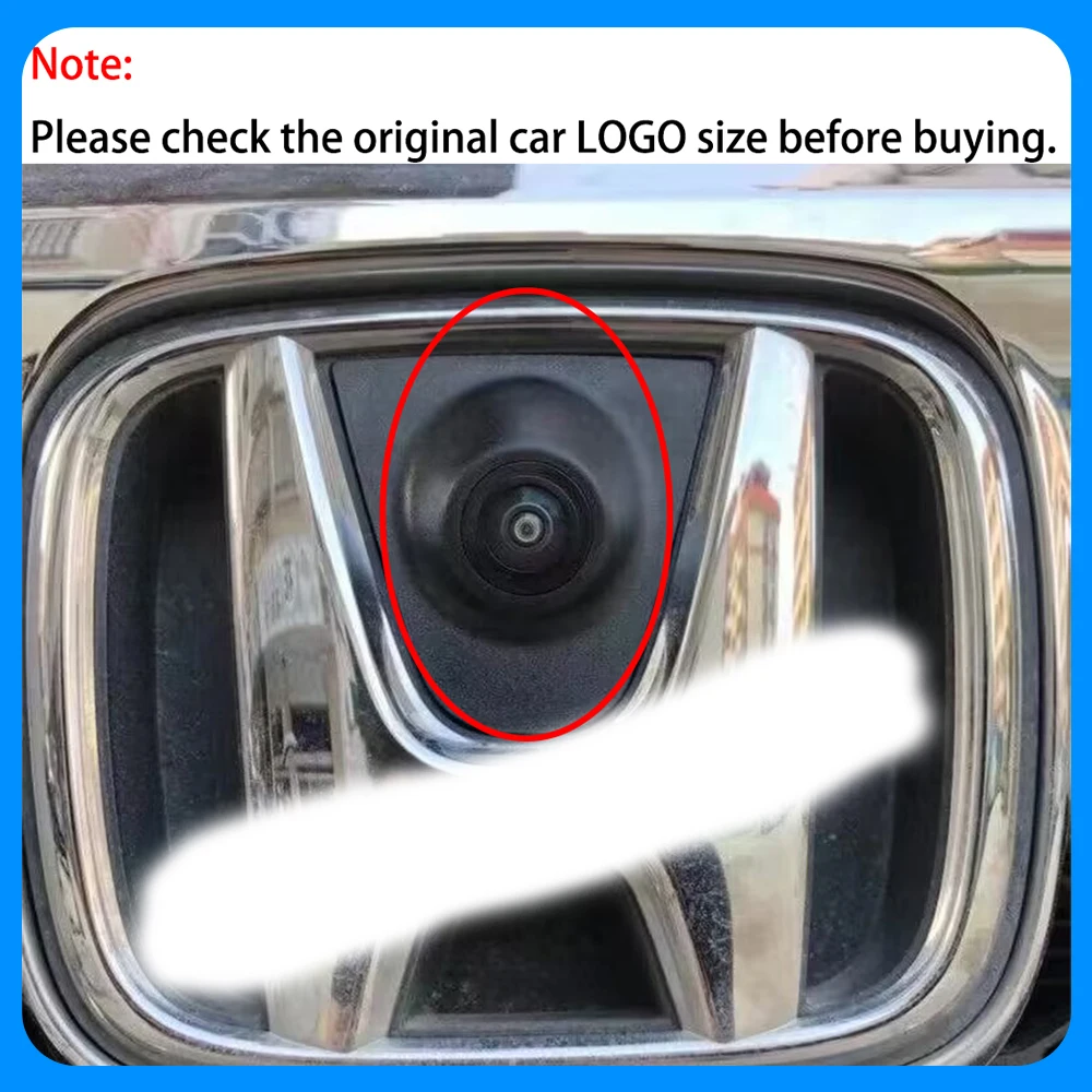 ZhuCamX AHD 1080P Ultra Clear Night Vision LOGO Parking Front View Camera For Honda Accord Civic 8 9 Mk8 Mk9 CU CW CR CT FB FG