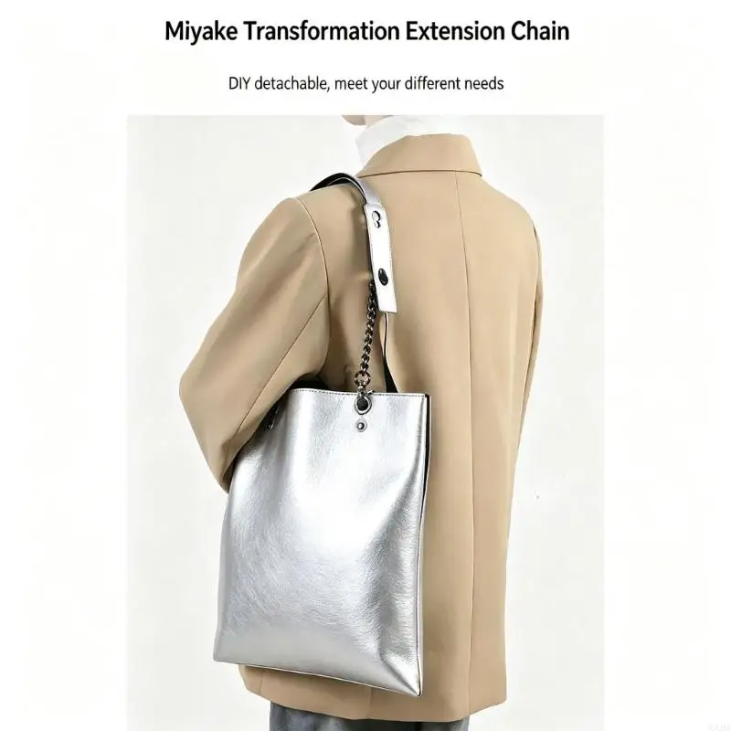 Bag Strap Extender Chain Pair, Clip On Handbag Lengthener for Daily Carry 6XDA