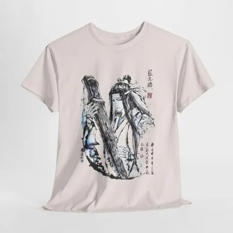 Mo Dao Zu Shi Cosplay The Untamed Wei Wuxian Lan Wangji T-Shirt