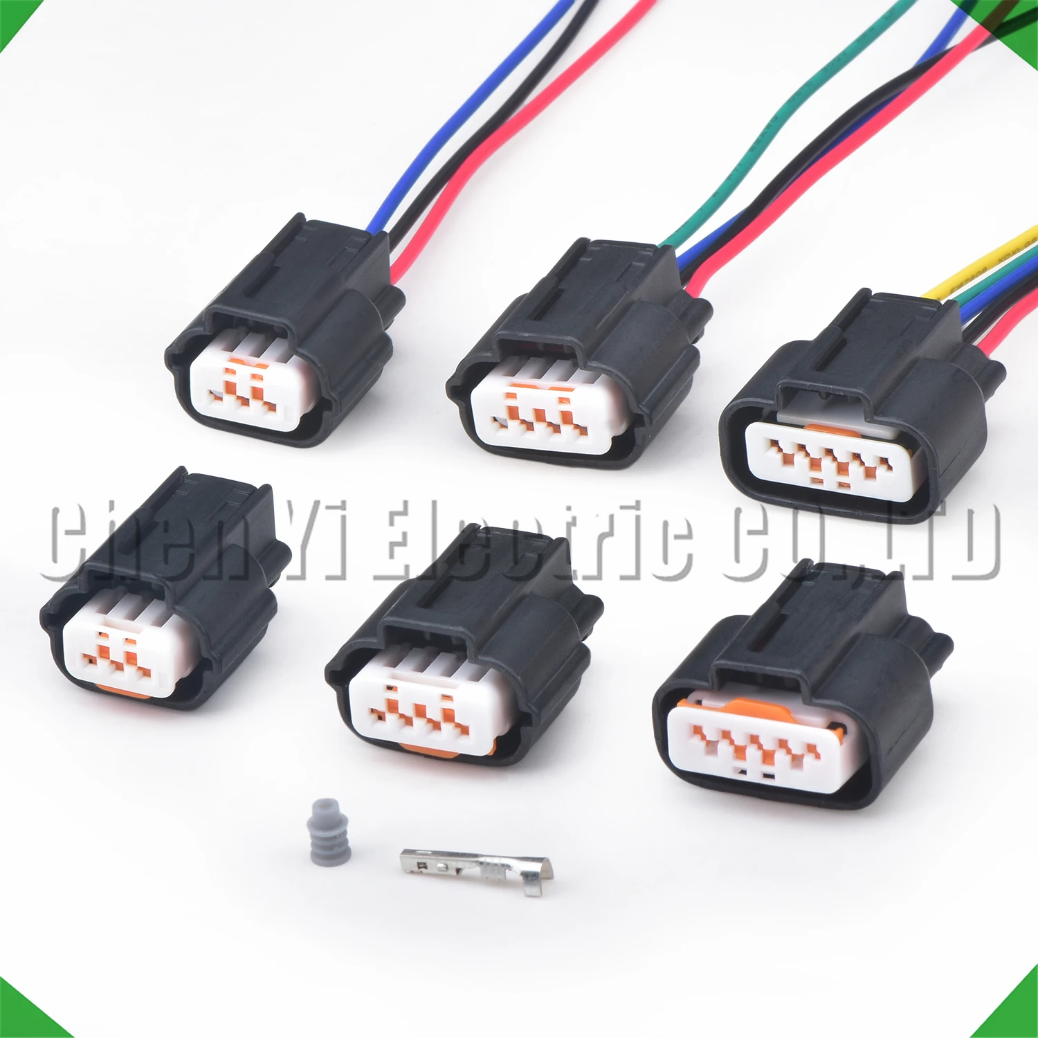 3 4 5 Pin Auto Connectors Idle motor intake pressure sensor Wire harness Plug PK605-05027 PK605-04027 PK605-03027 For Suzuki