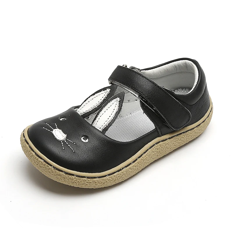 TONGLEPAO-zapatos de piel auténtica para niños y niñas, zapatillas descalzas, Mary Jane, de alta calidad, a la moda, envío gratis