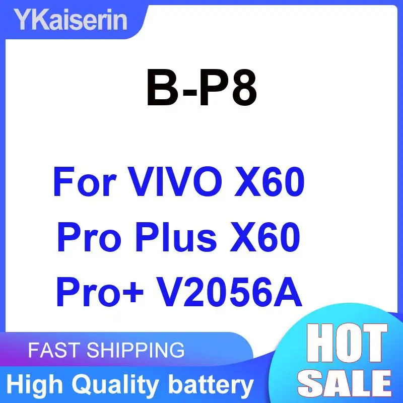 4200Mah For Vivo X60 Pro Plus Pro+ V2056A Replaceable B-P8 Long Lasting Mobile Phone Battery