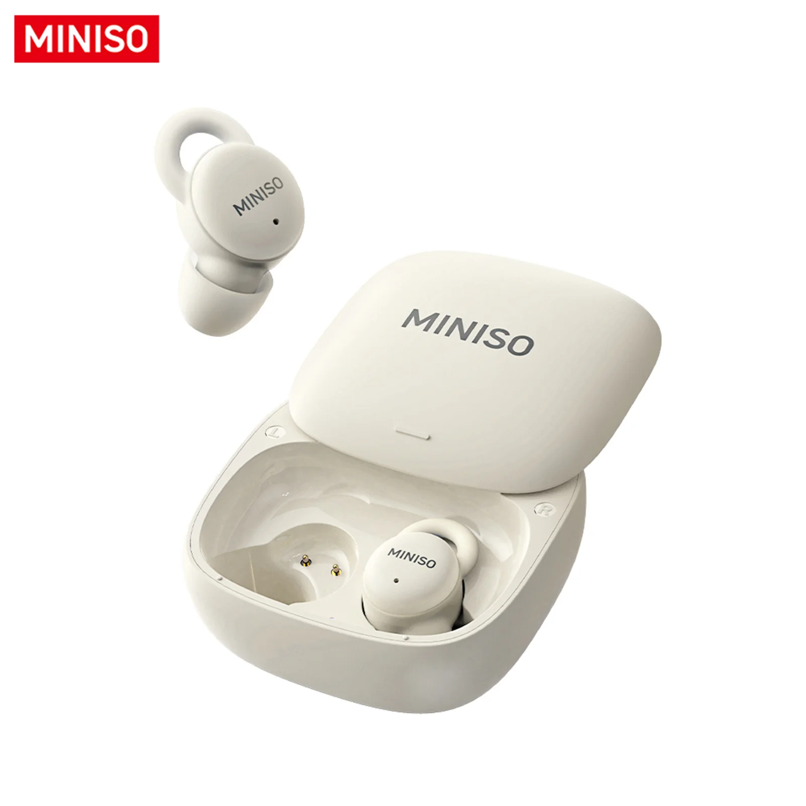 MINISO X10 Bluetooth 5,4 наушники настоящие беспроводные наушники для сна шумоподавление ушные крючки сверхдлинный срок службы