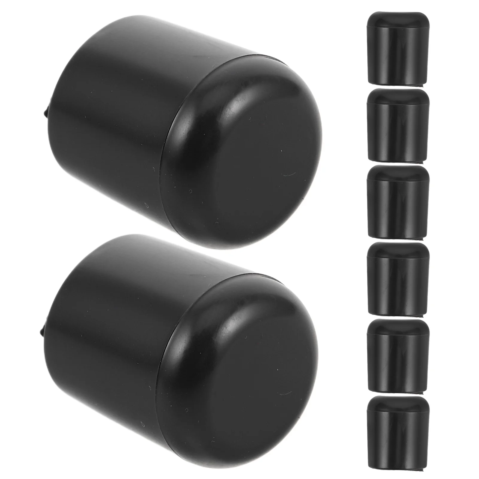 

8 шт. круглых пластиковых колпачков для ножек стульев, защита для мебели, защита пола, шумопоглощающие накладки для стульев и столов