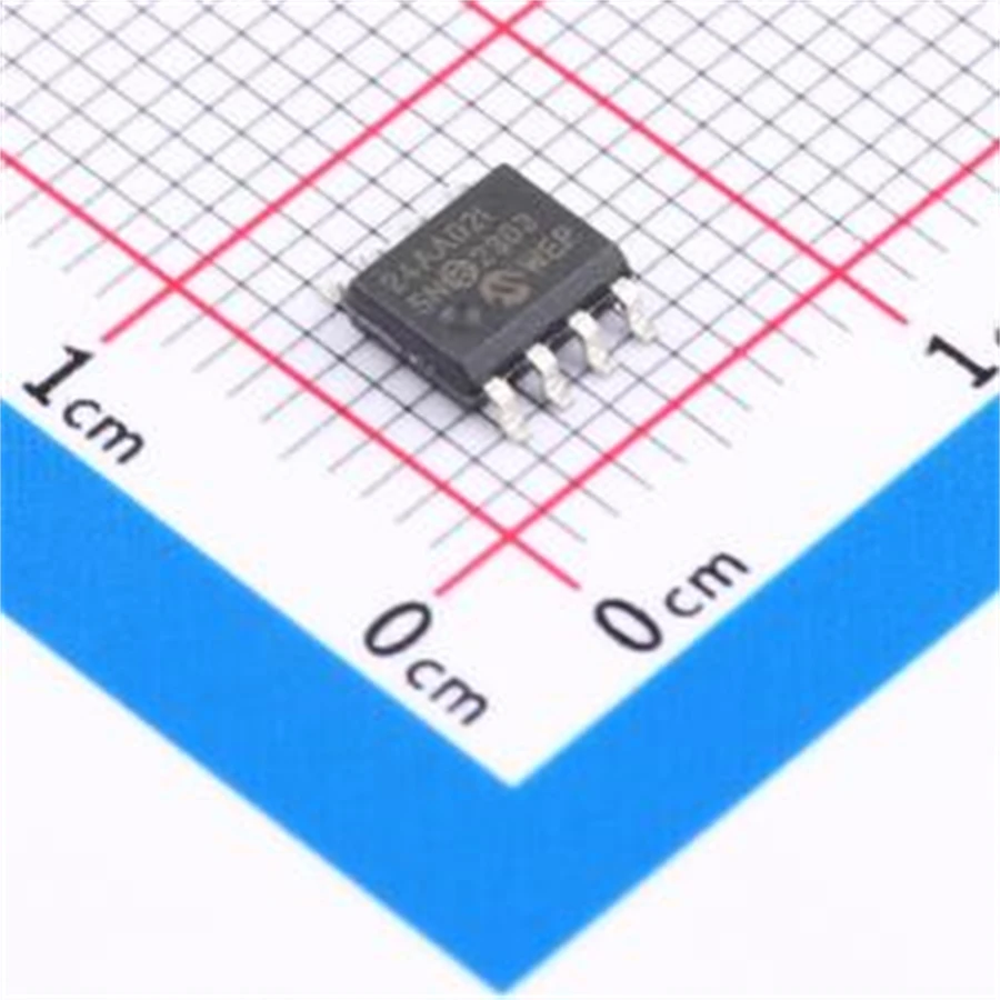 10PCS/LOT 24AA02T-I/SN (EEPROM)