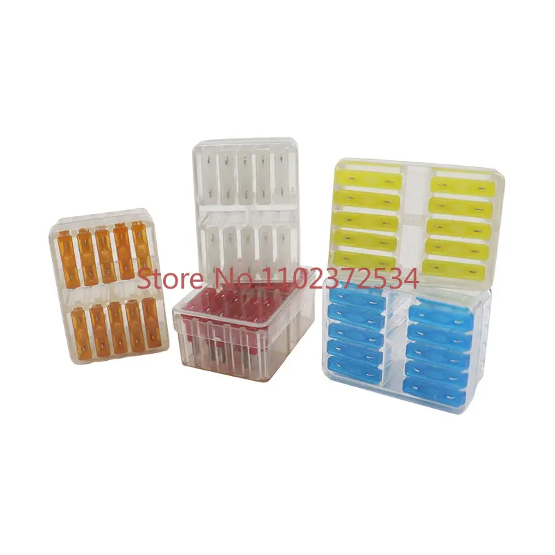 

10 pieces Excavator accessories Carter Sany 75 Shensteel Doosan XCMG Liugong 60 excavator safety plug fuse