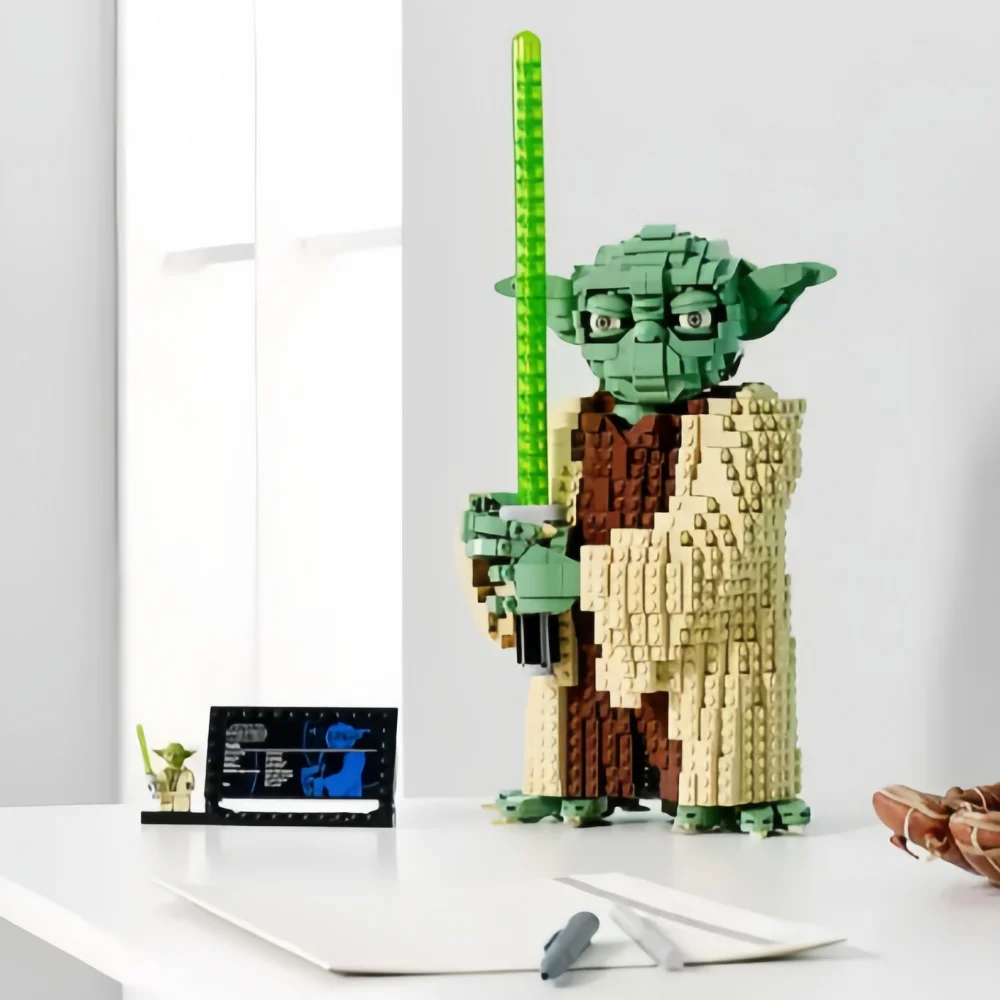 1771Pcs Ucs Jedimasteryoda Model Moc Lightsaber Bricks 75255 Building Blocks Space War Sets Kids Toys Birthday Gifts for Boys