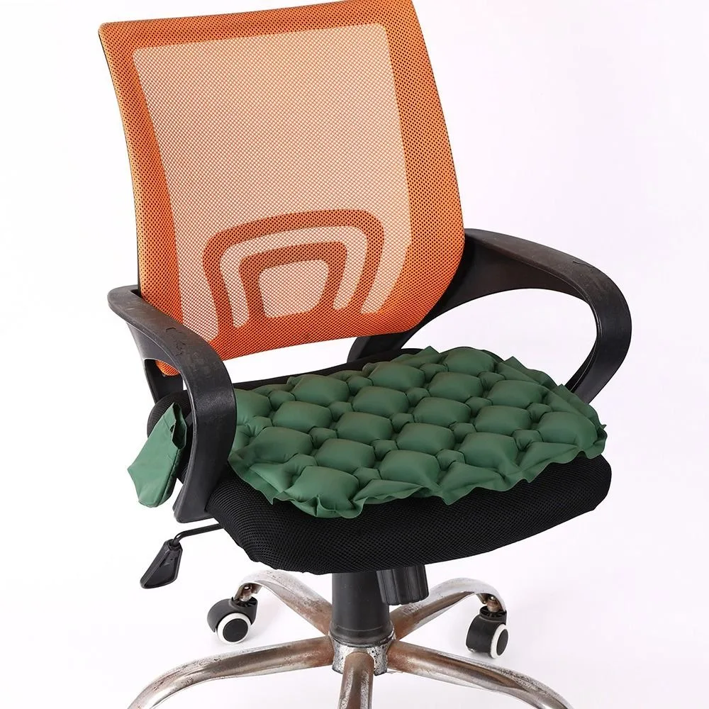 Foldable Inflatable Seat Cushion Space-saving Moisture-proof Car Seat Cushion Water Resistant Lightweight Camping Chair Mat