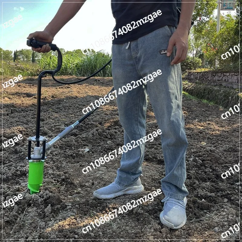 Carry lawn mower planter hole digger hole punch
