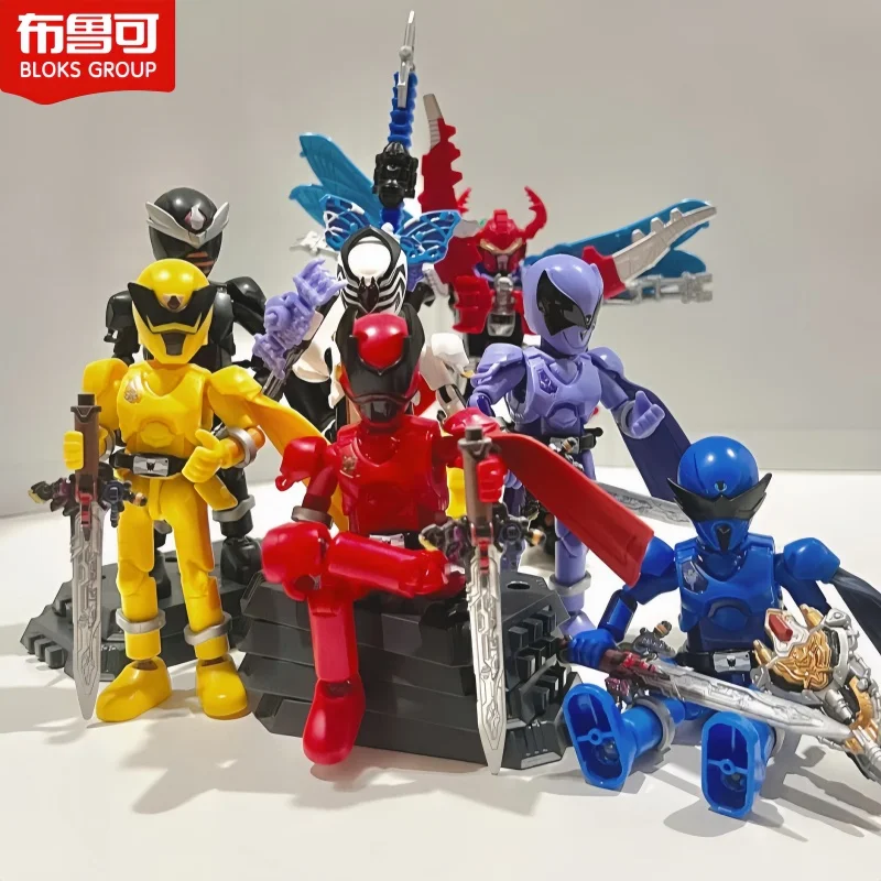 

Оригинальная аниме-фигурка Blokees Super Sentai Star Edition Vol.1 Bug King Lord Mail Cocoon Breaking слепая коробка игрушка в подарок на день рождения
