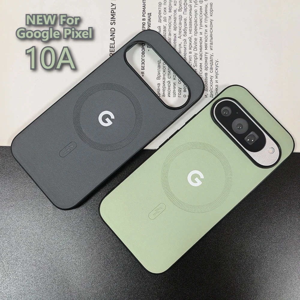 Solid Color Soft Leather for Magsafe Case for Google Pixel 1