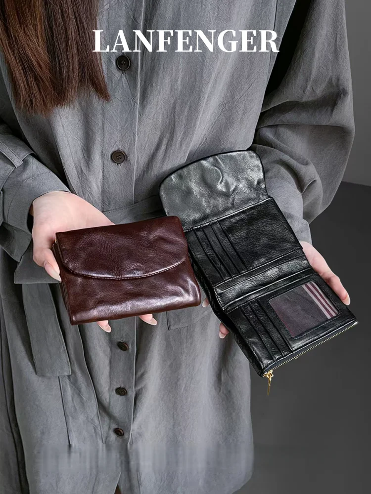 lanfenger-portafoglio-in-pelle-di-alta-qualita-per-donne-modello-corto-grande-capacita-tre-scomparti-portamonete-porta-carte-fermasoldi