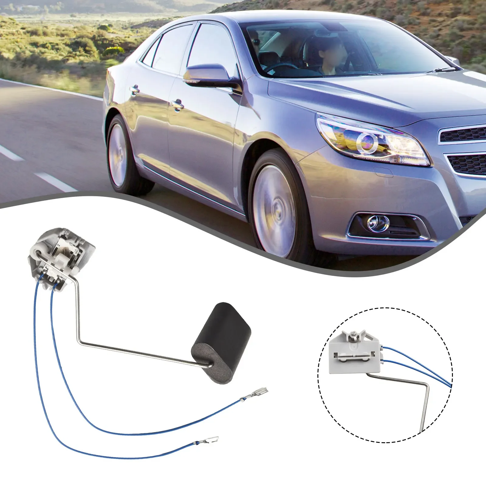 1×Fuel Level Gauge Sensor For Chevrolet For Saab 9-3 2008-2010 For Saab 9-3X 2010 For Chevrolet For Malibu 22672171 Replacement