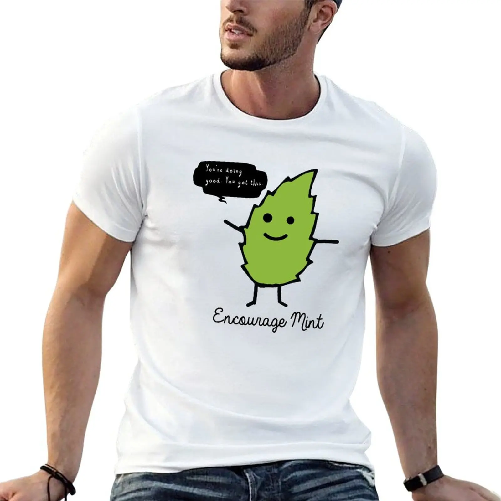 Encourage Mint T-Shirt anime funny gifts mens graphic t-shirts funny
