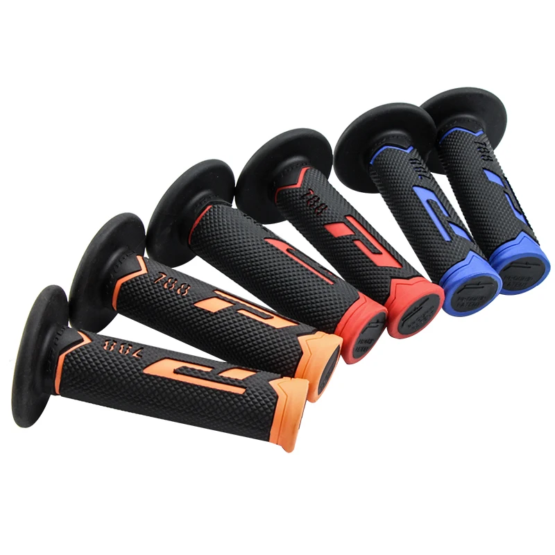 Handle Grip Motorcycle Handlebar Grip ATV Dirt Pit Bike Racing Motocross 7/8 "22 24MM Gel Rubber Brake Universal Grips image 2