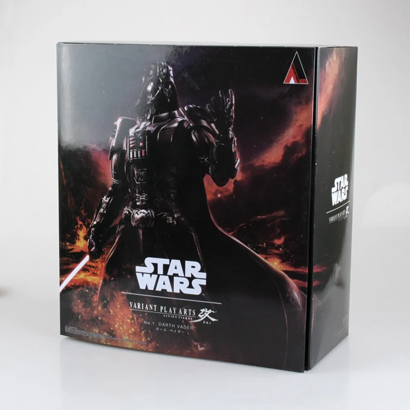 Star Wars Play Arts Darth Vader Maul Stormtrooper Boba Fett Action Figures Model Collection Toys