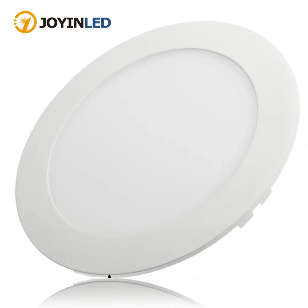 

JOYINLED переменный светодиодный потолочный светильник, встроенный дизайн, светодиодная панель с алюминиевым драйвером, 3/6 Вт, холодный белый