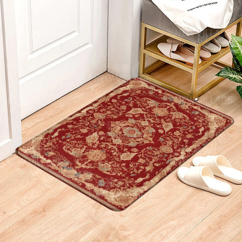 House entrance carpet Home door mat Modern Nordic style Room Bath Foot bathroom non-slip Kitchen water absorption rugs Abstract