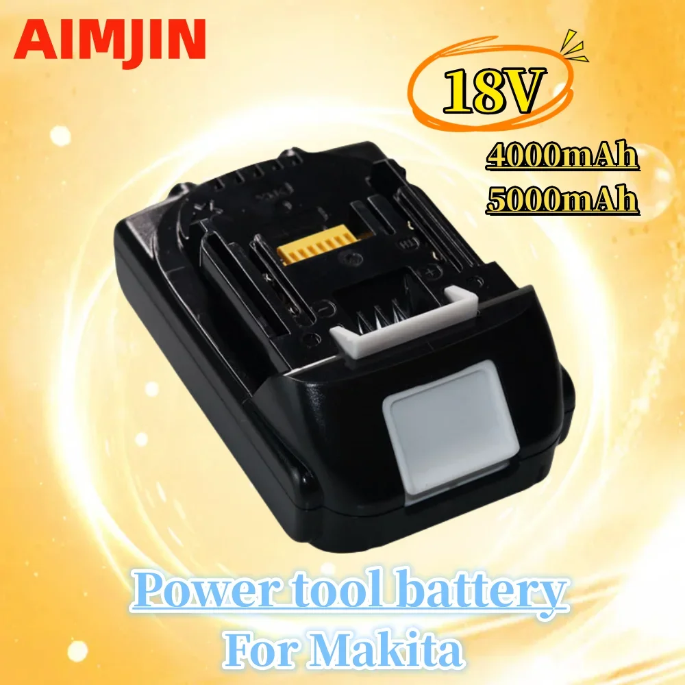 

BL1830B 18V 3.0Ah 4.0Ah 5.0Ah Li-Ion Battery Replacement with Makita BL1820B BL1815 BL1850 BL1840 BL1860B LXT400 Compatible