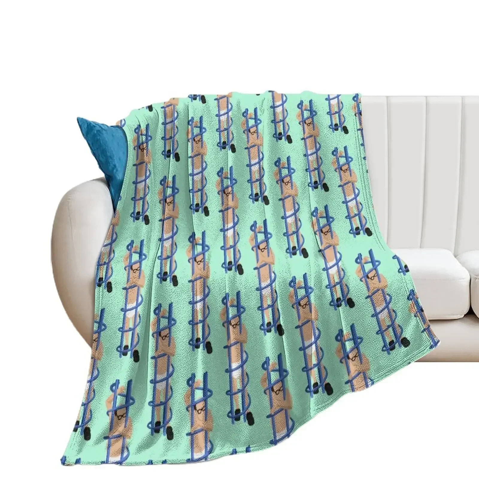 Trapped Throw Blanket Camping Fashion Sofas Blankets