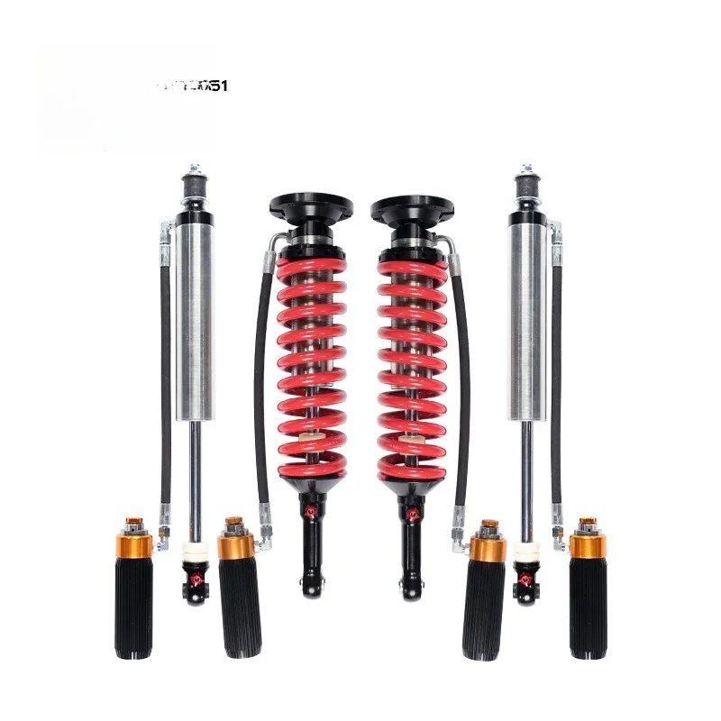 

ShunD 4wd Offroad Rebound and Dual Speed Compression Damping Force Adj. Remote Reservoir Coilover Shock Absorber for Tundra