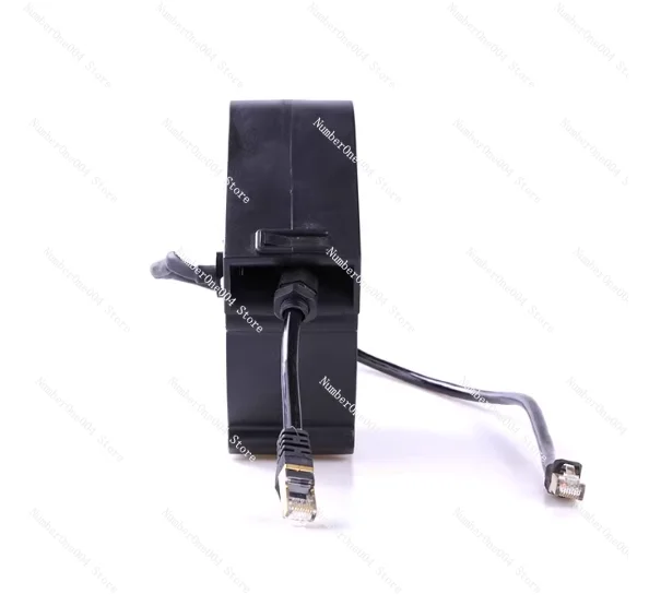 Telescopic Cable Reel with Automatic Rewinding and Spring Reset, Wall Mounted Network Cable Reel