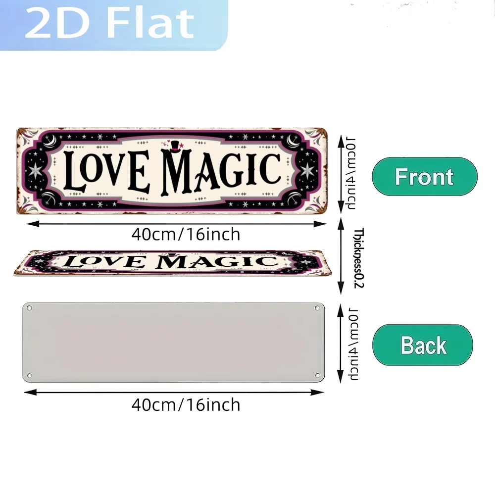2D Flat, 1pc Rustic 